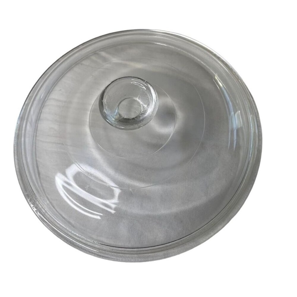 Pirex Glass Pot Lid Replacement Clear Dish Top Round 7 in 622 A-18 u